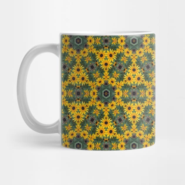 Geometric Daisy Pattern by Amanda1775